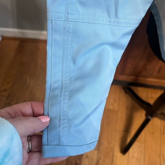 EUC- Nike Women’s Light Blue Full Zip Track, Run, Gym  Size M - Picture 6 of 9